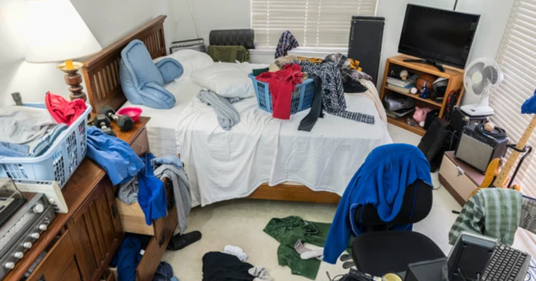 Learn how to tidy up your room in less than 30 minutes.