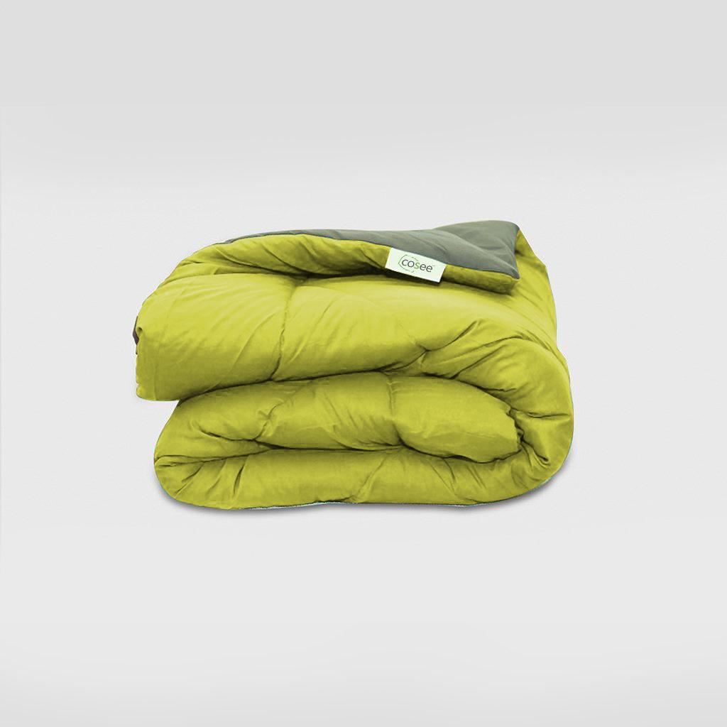 Reversible Solid Color Comforters - SleepCosee