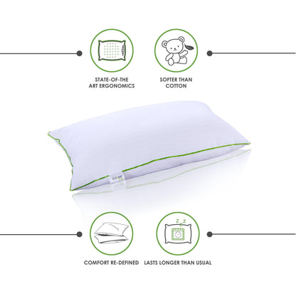 Cosee Green Micro Fiber Pillow - SleepCosee