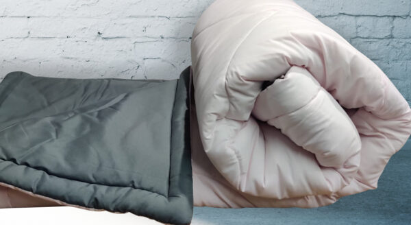 Reversible Solid Color Comforters - Image 6