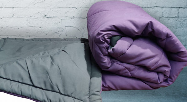 Reversible Solid Color Comforters - Image 4