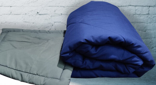 Reversible Solid Color Comforters - Image 2