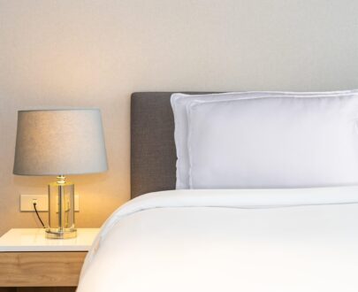 Cosee Compact Micro Fiber White Pillow
