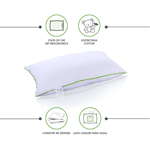 Cosee Green Micro Fiber Pillow - Image 7